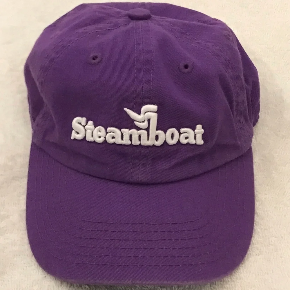 9 5 ninefive ltd Kids Adjustable Purple Cap for Steamboat - Ski Town USA